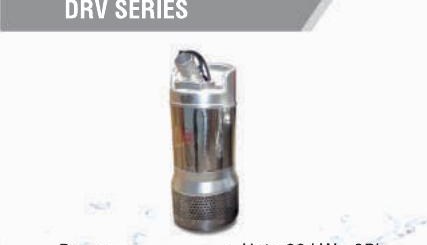 CRI DRV Series Dewatering Pumps
